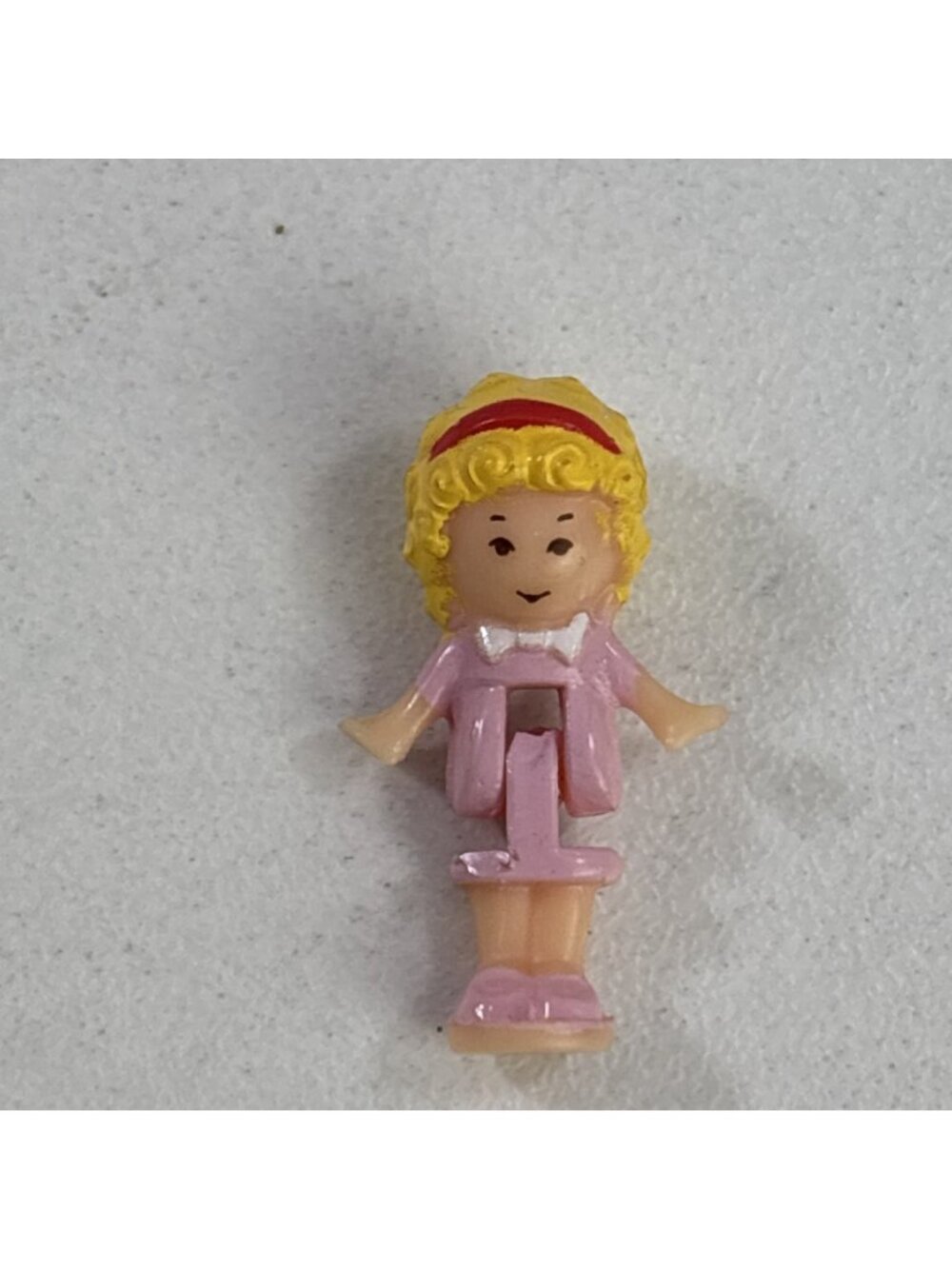 Polly Pocket Lets Party Doll ONLY 1991 Pink Board Game Replacment Piece